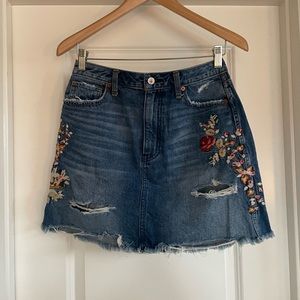 Abercrombie & Fitch jean skirt